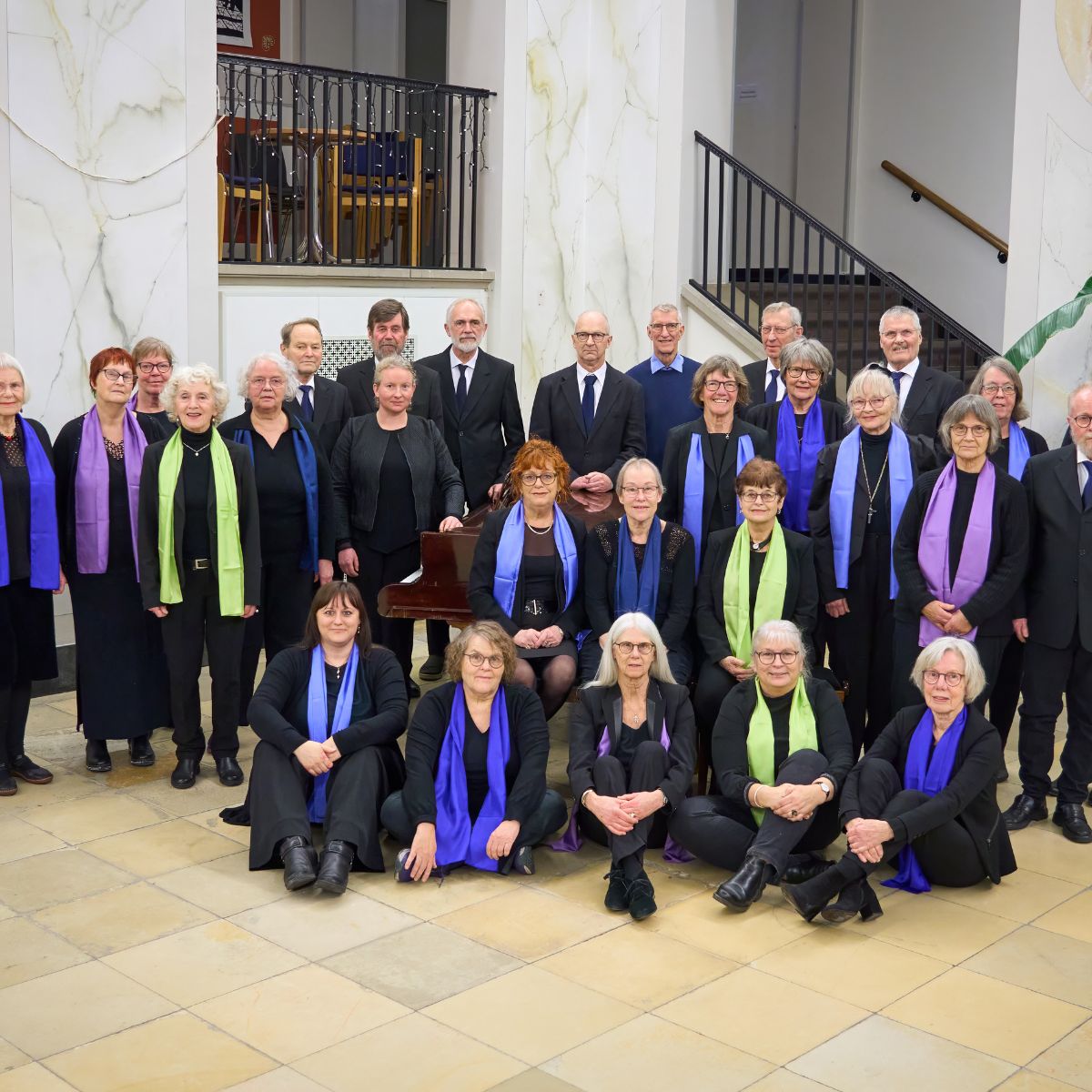 Fællesbillede af Storebæltskoret i Korsør.