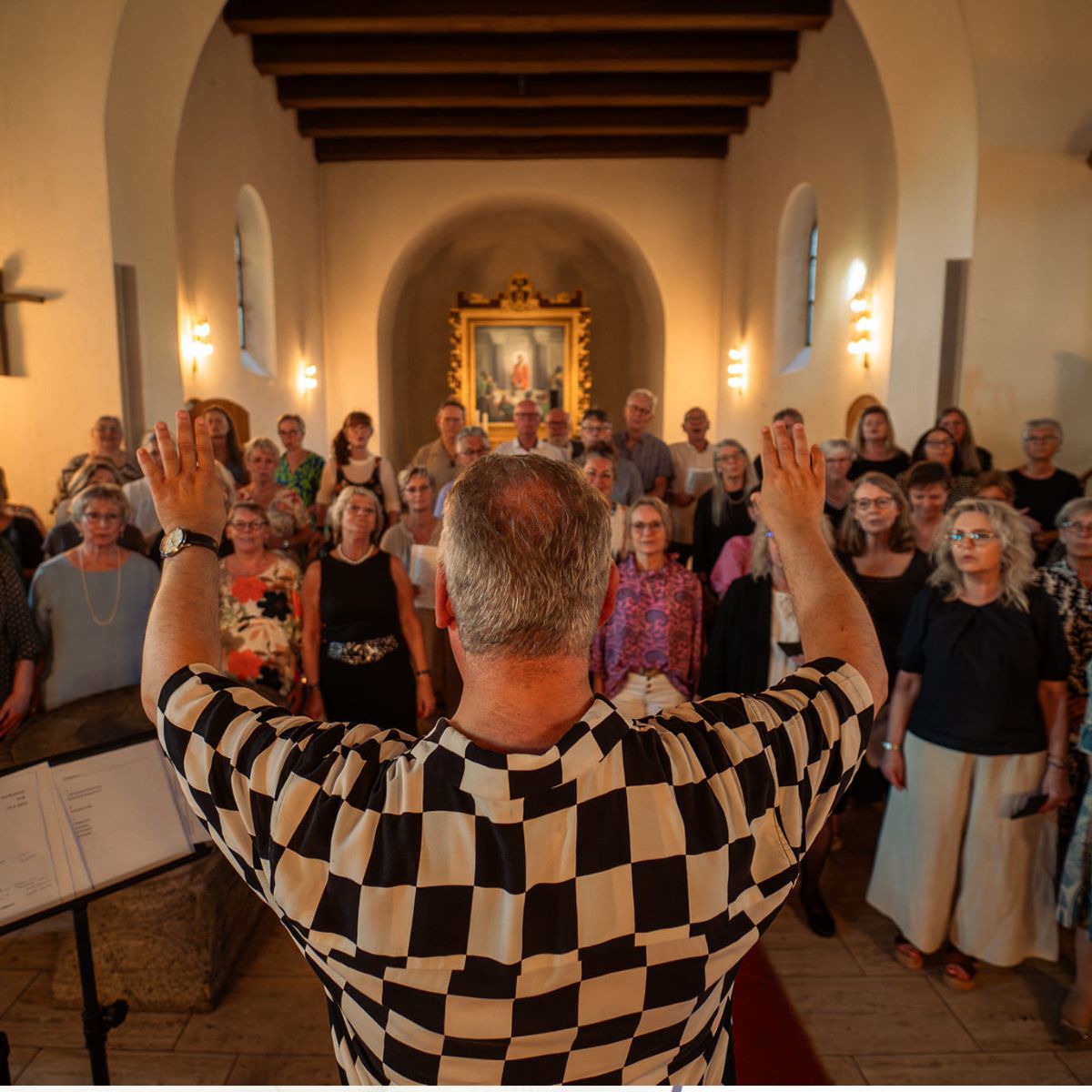Deltager på Sing for joy - det folkelige gospel- og højskolekor
