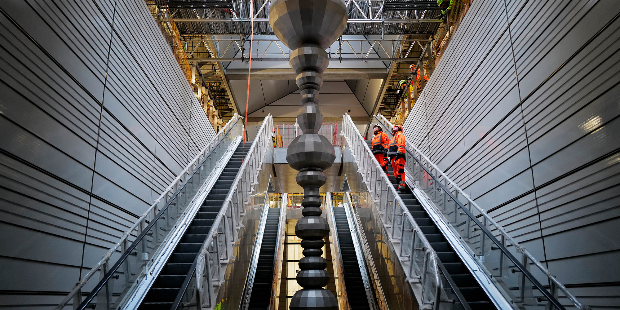 Rundvisning med metro M4 fra hovedbanegården til det gamle Sydhavn