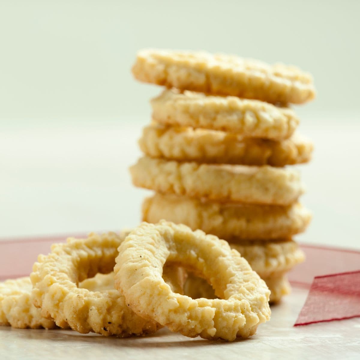 Hjemmebagte vaniljekranse fra bagekursus i FOF.