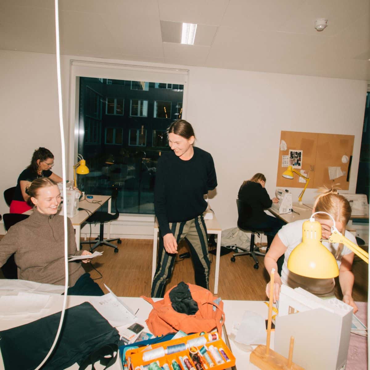 Underviser Victoria Ladefoged på sykursus i København