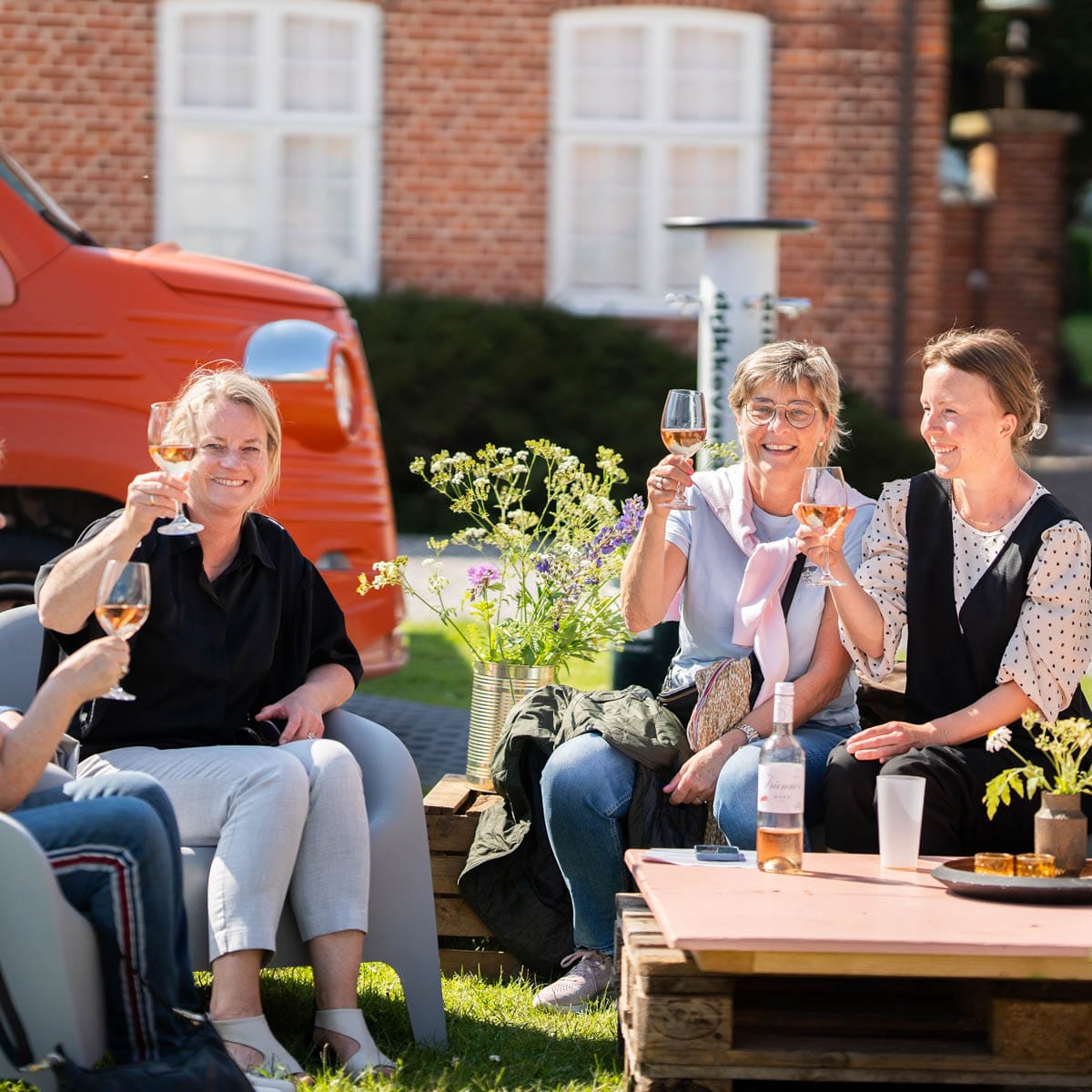 Deltagere på Madens Folkemøde