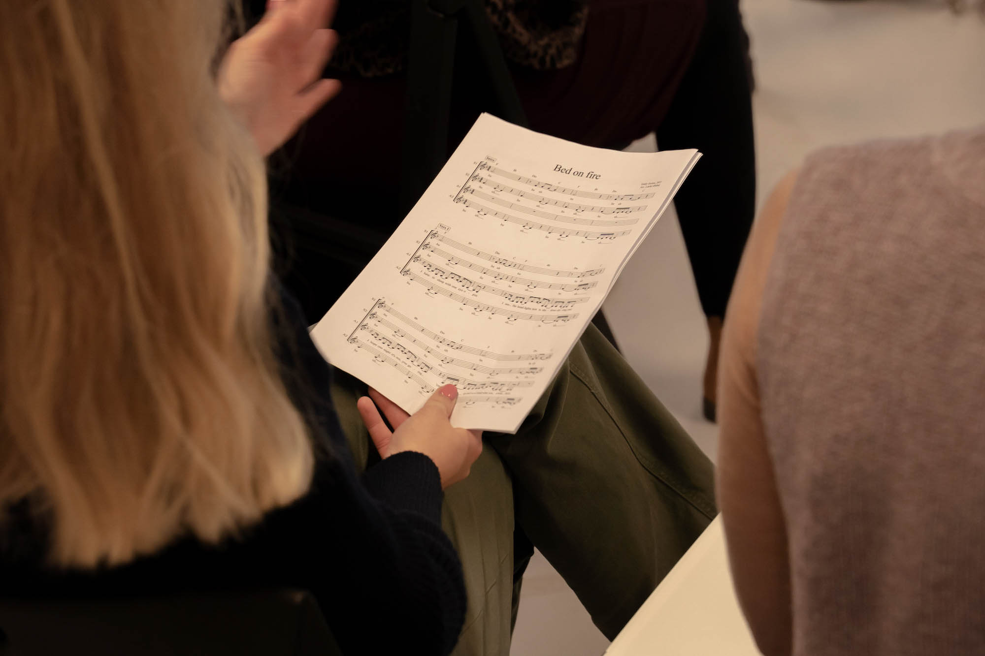 Bladsangtræning og nodelære for korsangere hos FOF København og Nordsjælland