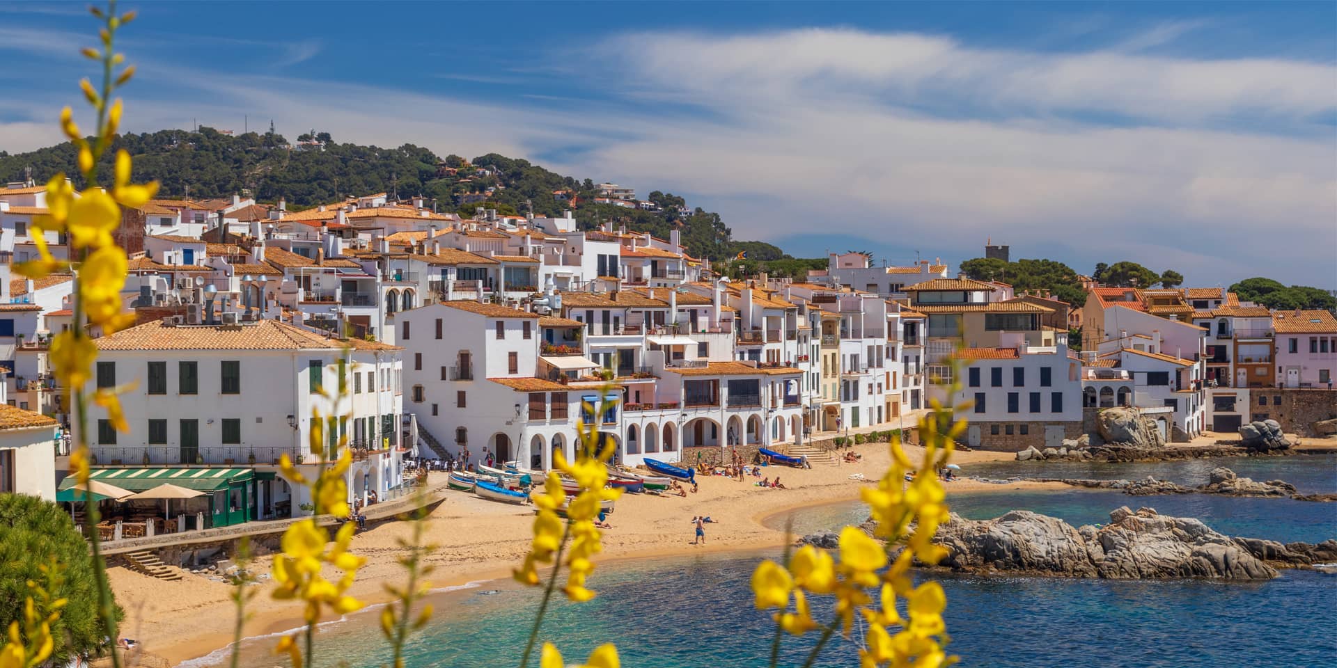 Kystby i Spanien. Test dine spanske sprogevner. FOF Aftenskolen i Aarhus.