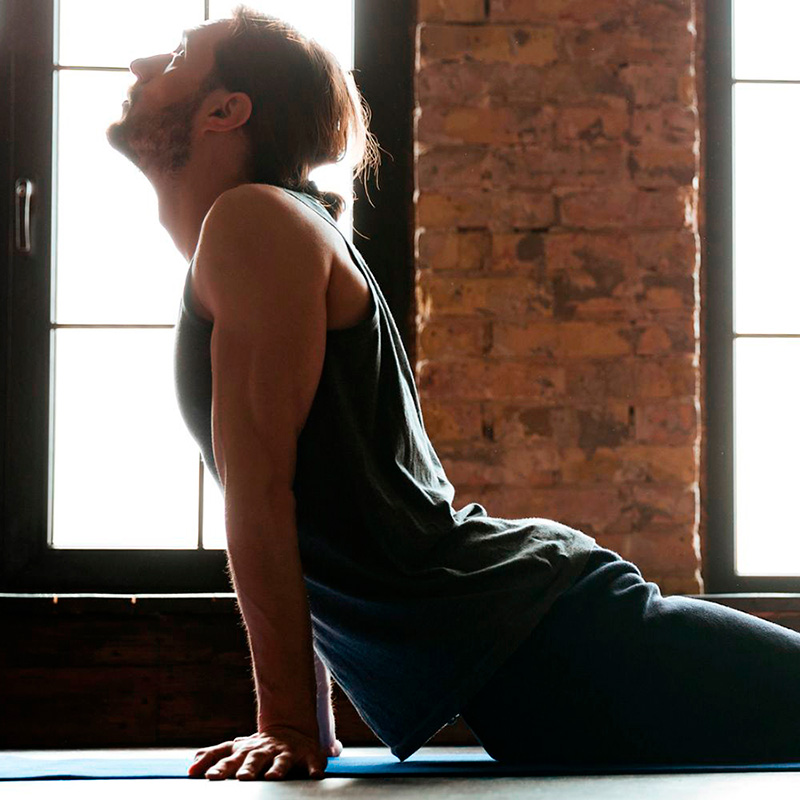 Yoga styrke og velvære for mænd i Ebeltoft med FOF Djursland