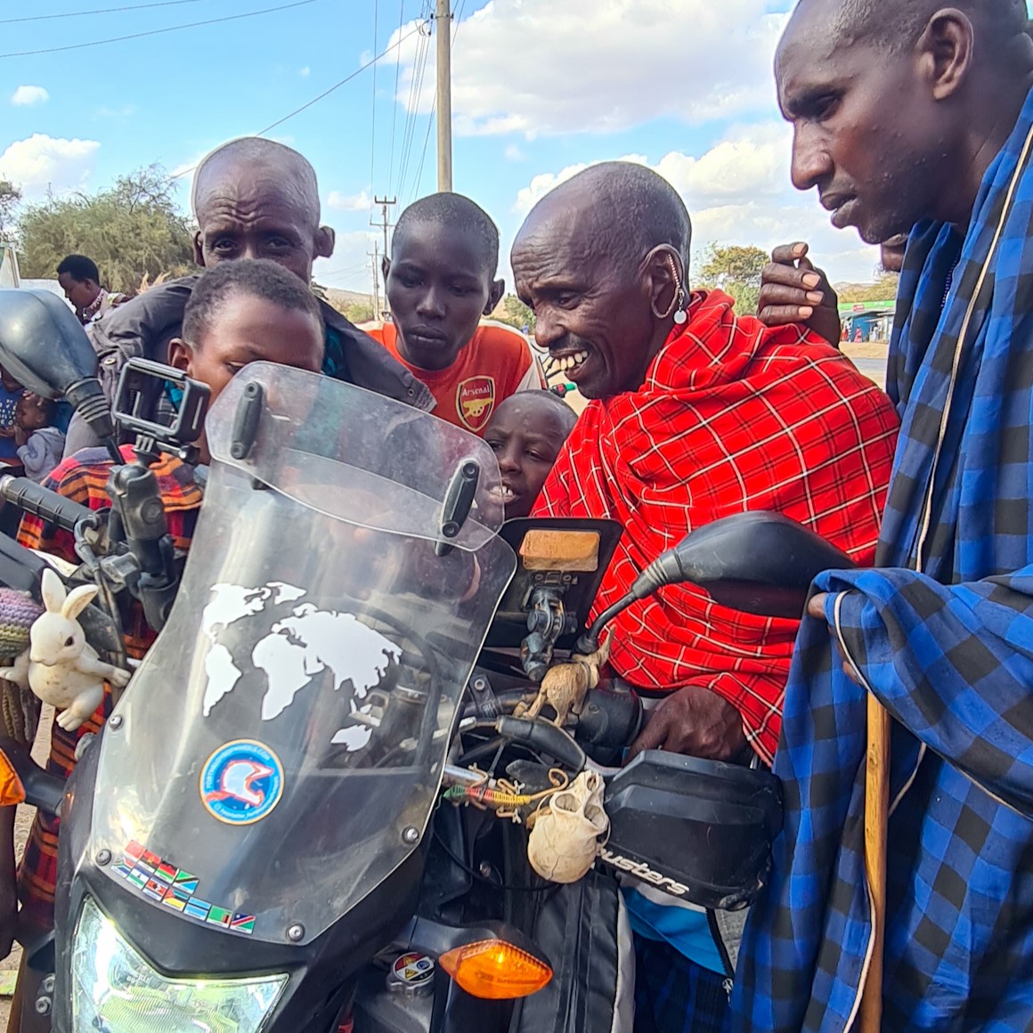 Motorcykel gennem Afrika