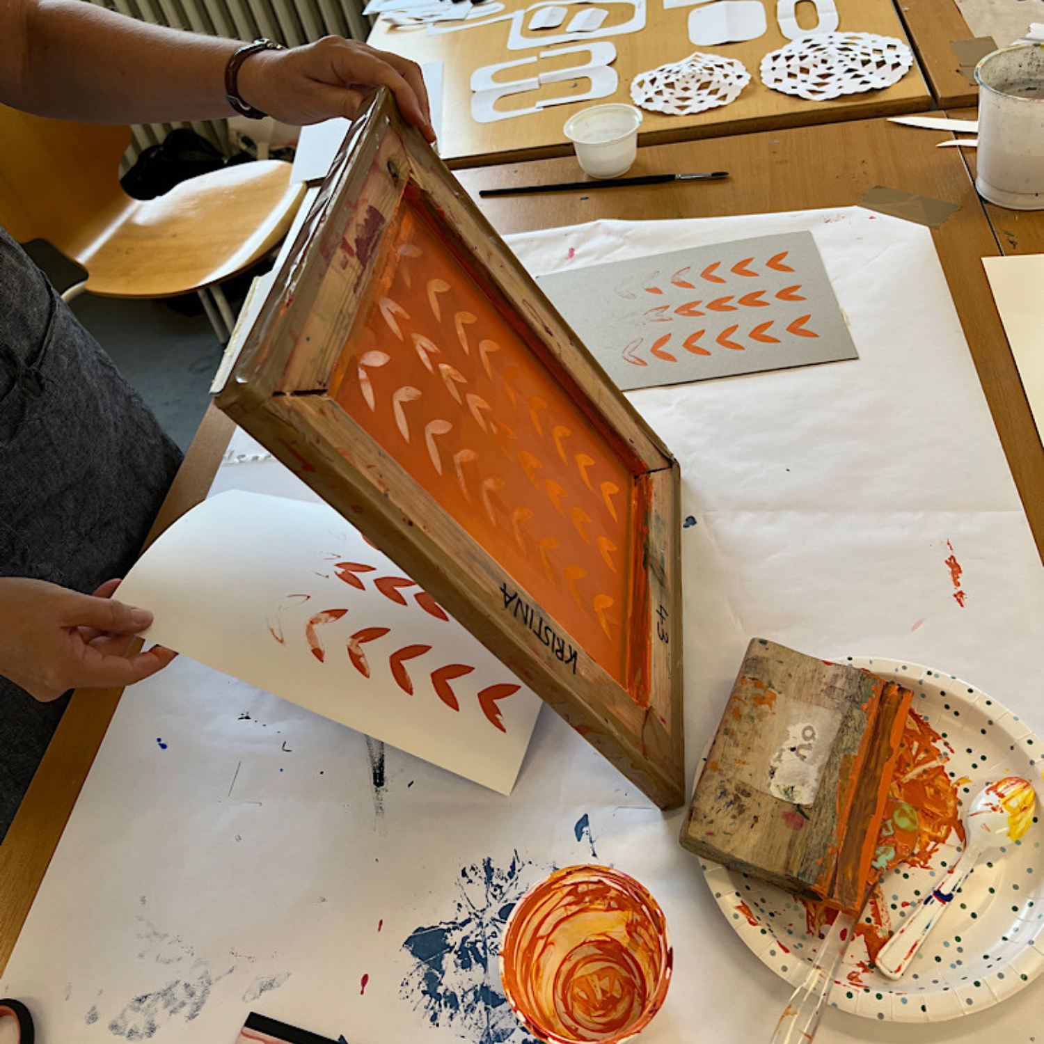 Serigrafieksperimenter