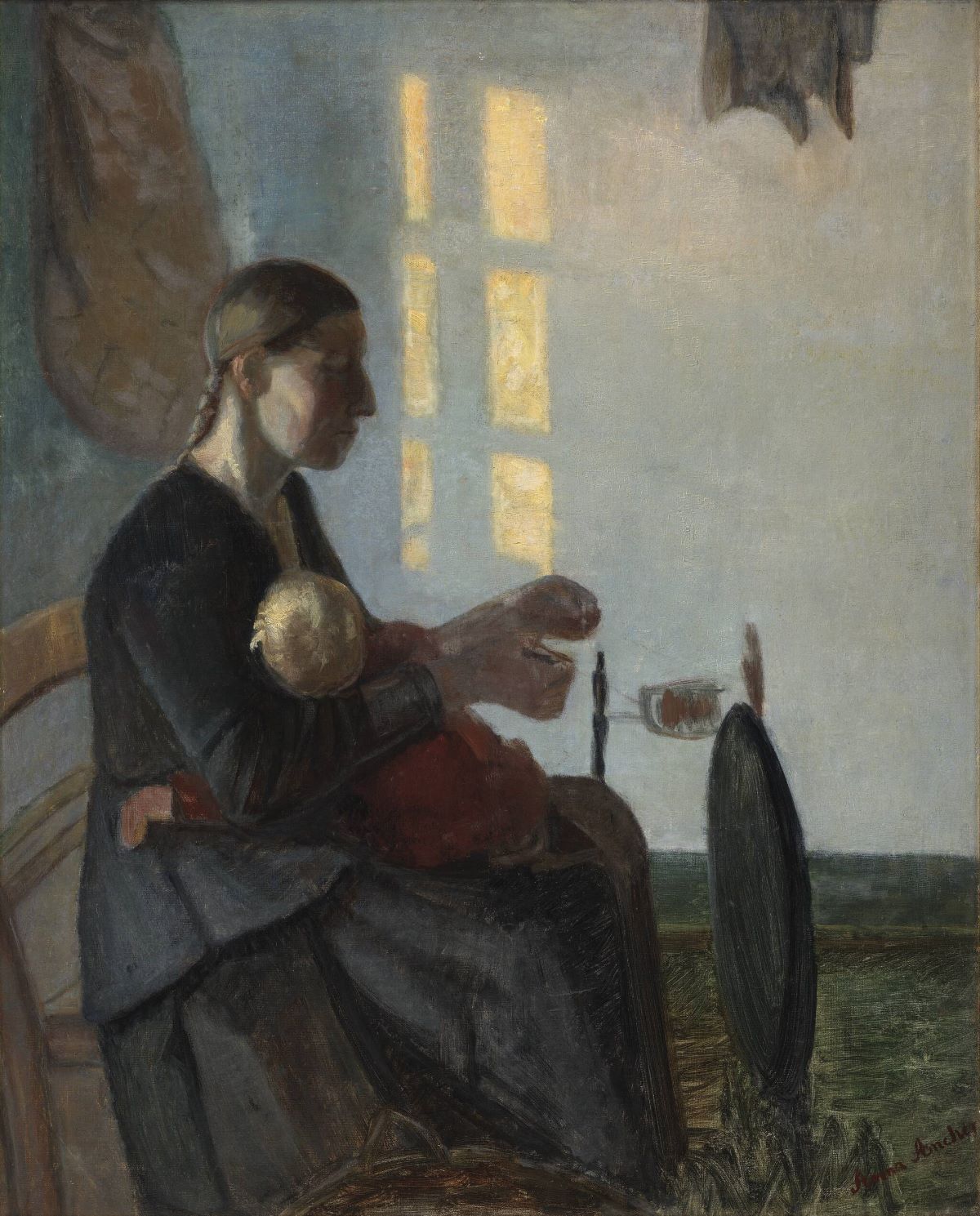 Anna Ancher  Mor og barn, 1888