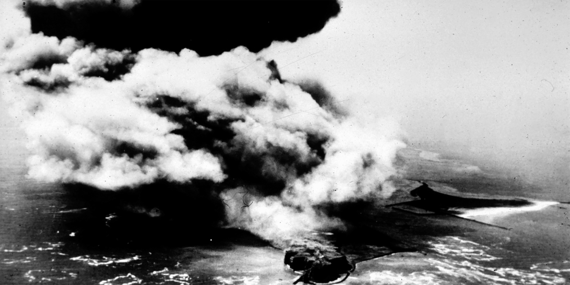 Ældre sort-hvid billede af Big Bang den 18. april 1947